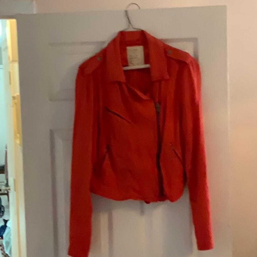 Free People cropped jacket size 12